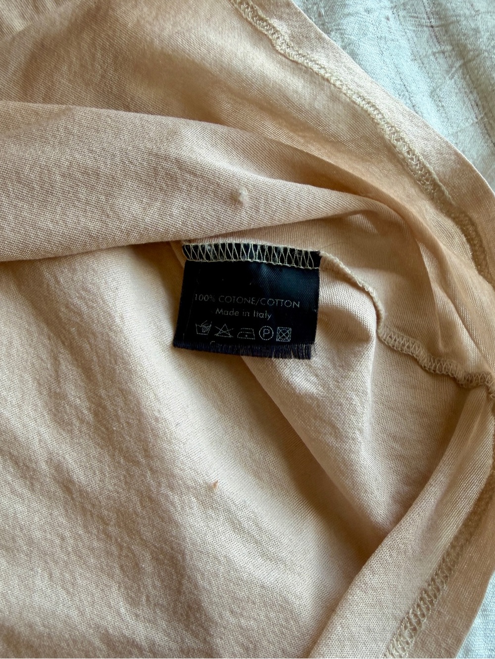 Rare S/S 2002 Gucci Tom Ford Ruffle Cutout Blouse In Cream Beige - Small - Picture 5 of 10